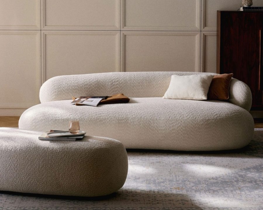Ivory Cloud Sofa