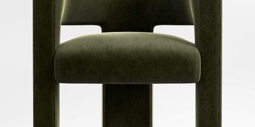 SculptChairFrGrnSOSSF22_3D Frame Accent Chair
